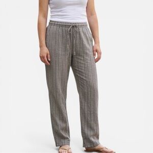 Purnell Santa Barbara Workwear Pienza Drawstring Pants
Large Organic Cotton